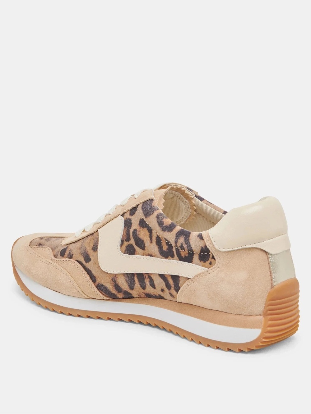 Dolce Vita Leopard suede b nted sneakers NWT - Picture 7 of 15